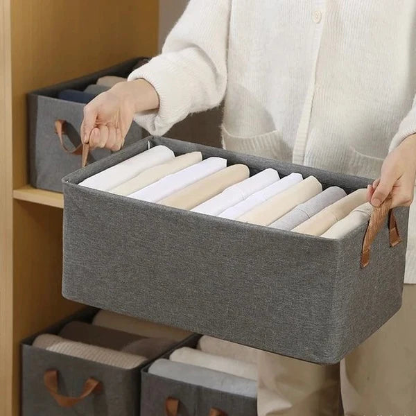 Organizador Plegable para Ropa - Premium con Varillas x2 UND