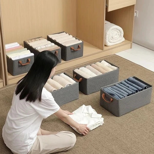 Organizador Plegable para Ropa - Premium con Varillas x2 UND
