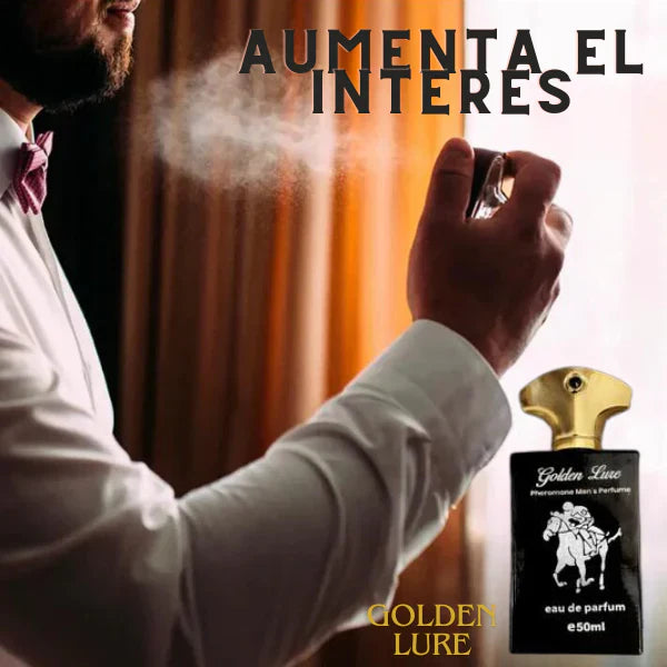 GOLDEN LURE MEN™ - PERFUME DE FEROMONAS 100% EFECTIVO